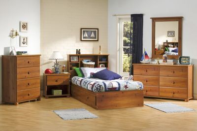 Cabecera con librero-Twin