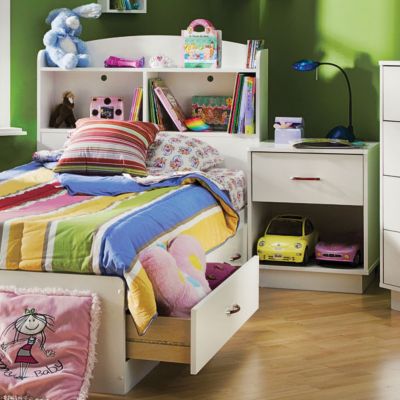 South Shore Logik Twin Bedroom Collection - White