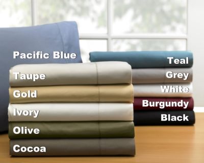 500 Thread Count Andiamo Egyptian Solid Sheet Set