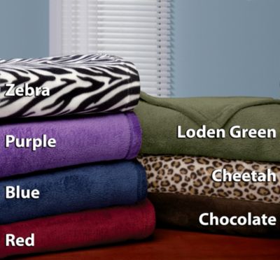 Save 30% Microplush Fleece Full / Queen Blanket