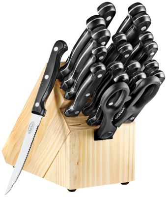 Chef''s Mark 20 Piece Cutlery Block Set
