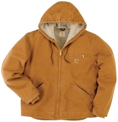 Carhartt&reg; Sierra Hooded Jacket-Carhartt Brown
