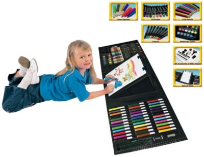 Set de arte TriFold Easel de 150 pzs.