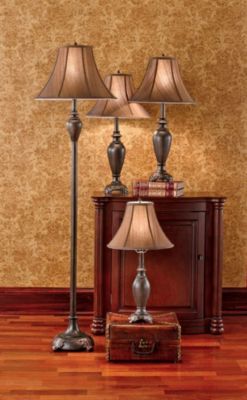 4 Piece Tuscany Lamp Set