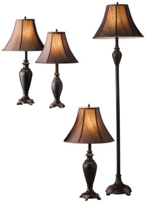 Design Solutions 4 Piece Tuscany Lamp Set