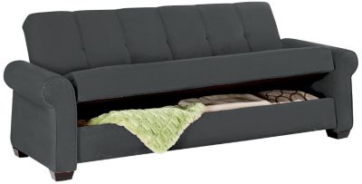 Dk Grey Roxbury Sofa Bed