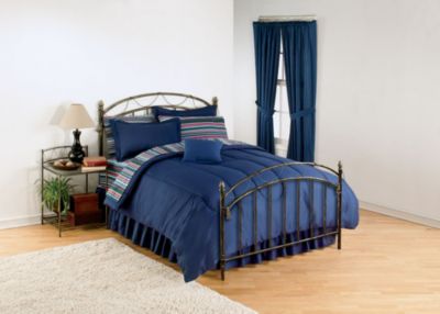 Ahorra 35% Cama queen Richmond negro/dorado