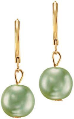 14K Gold Plated Pearl 7 Earring Set