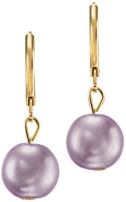 14K Gold Plated Pearl 7 Earring Set