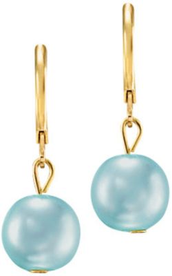 14K Gold Plated Pearl 7 Earring Set