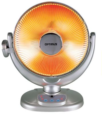 Optimus 14" Oscillating Heater with Remote