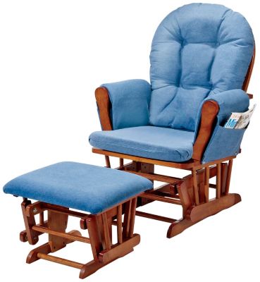 Hoop Glider and Ottoman - 2 Color Choices