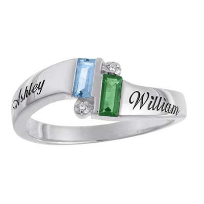 Sterling Silver Couples Ring
