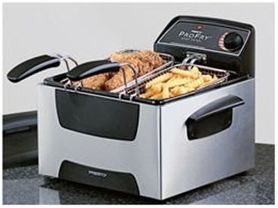 Presto Dual Deep Fryer w/Bonus Basket