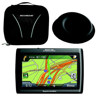 Magellan Roadmate 4.3" GPS with Case & Dash Mount