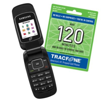 Samsung Flip Prepaid & 3 Months TracFone Service
