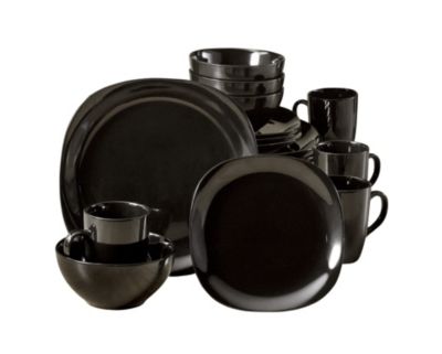 Thomson Pottery 16pc Quadro Dinnerware Set
