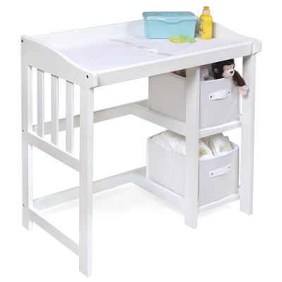 Baby Changing Table w/Desk Conversion - 3 Colors