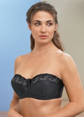 Glamorise Convertible/Strapless Bra-Black