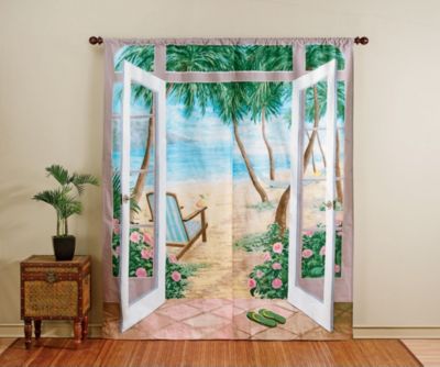 Island Breeze 72x84" Panel Pair