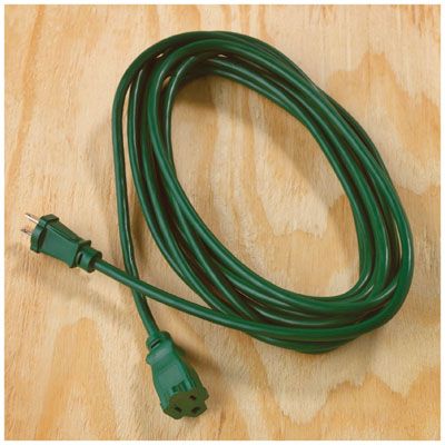 Master Craft&reg; 25' Outdoor Extension Cord-Green