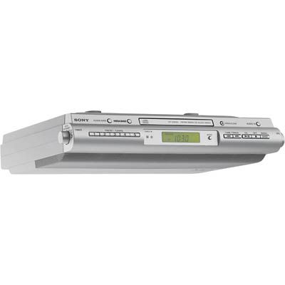 Sony Under Cabinet CD AM FM Clock Radio