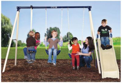 Flexible Flyer Swing 'N Glide III Swing Set