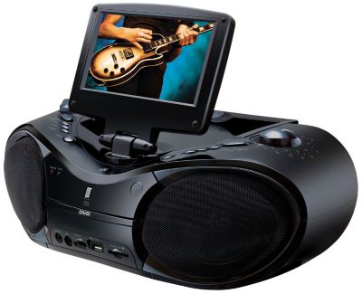 GPX LCD TV DVD CD MP3 Boombox