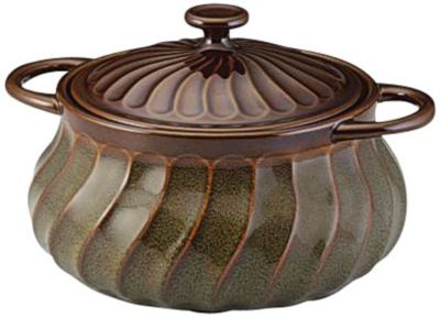 Paula Deen Stoneware 4qt Bean Pot/Dutch Oven