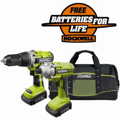 Rockwell 18V Lithium Drill & Impact Driver