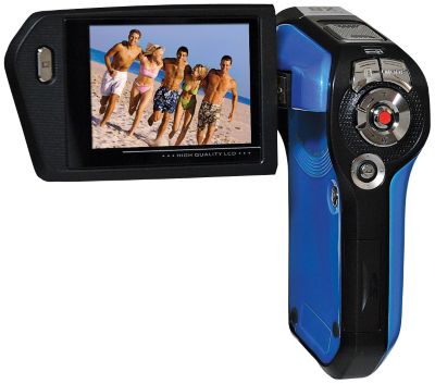 DXG 720p Blue HD Camcorder/Camera