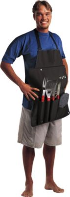 Barbecue Apron with Utensils