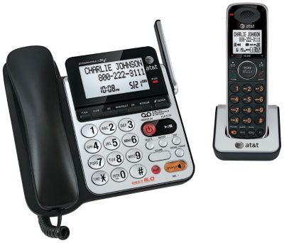 AT&T DECT6.0 Corded/Cordless with Answering System