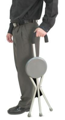 Walking Cane/Seat Combo
