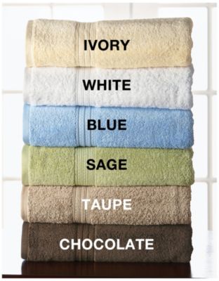 6 Piece Super Heavy Weight Towel Set