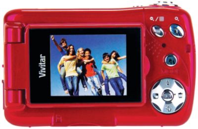 Vivitar Red 10MP Digital Camera Package