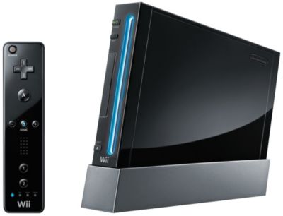 Nintendo Wii Console with Sports Resort (Black)