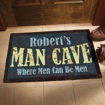 Personalized Man Cave Mat 24