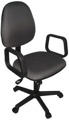 Gray Task Chair w/arms