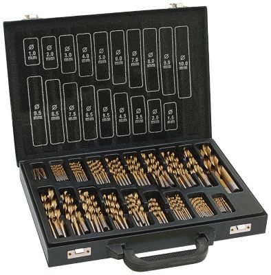 170pc Titanium Drill Bit Set