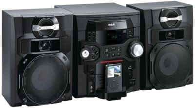 RCA 300-Watt 5-CD iPod Sound System