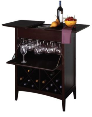 Sliding Top Wine Butler / Glassware & Wine Storage