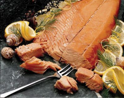 Figi''s 18 oz. Smoked Lemon/Pepper Salmon
