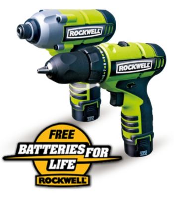 Rockwell 12V Lithium Impact Driver & Drill