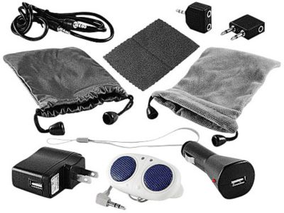 Ematic 10 Piece MP3 iPod iPhone Accessory Kit