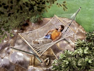Algoma 2pc Rope Hammock w/Stand