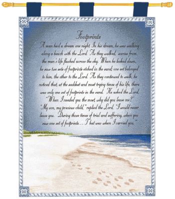 Footprints in the Sand Hanging