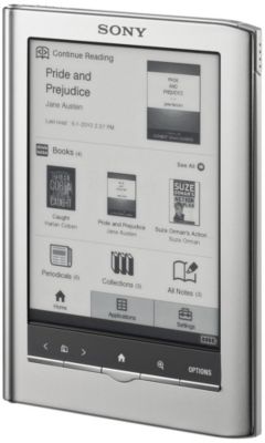 Sony Silver eReader/Reader Pocket Edition