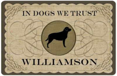 Personalized Lab Door Mat