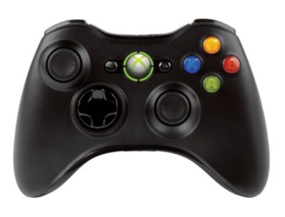 360 Black Wireless Controller